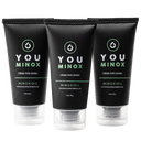 Caja de 3 Frascos de Minoxidil en Crema