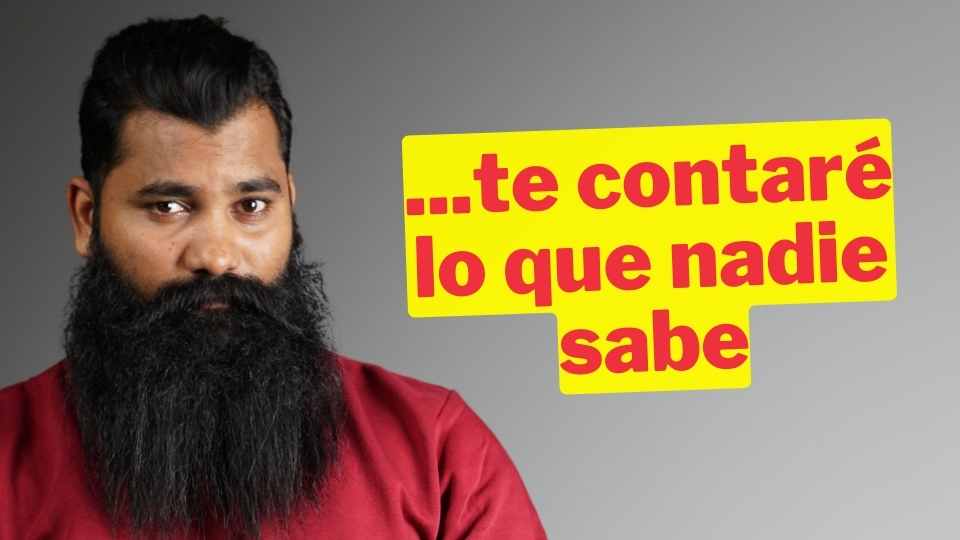 ¿Funciona el MINOXIDIL para la Barba o Cabello?