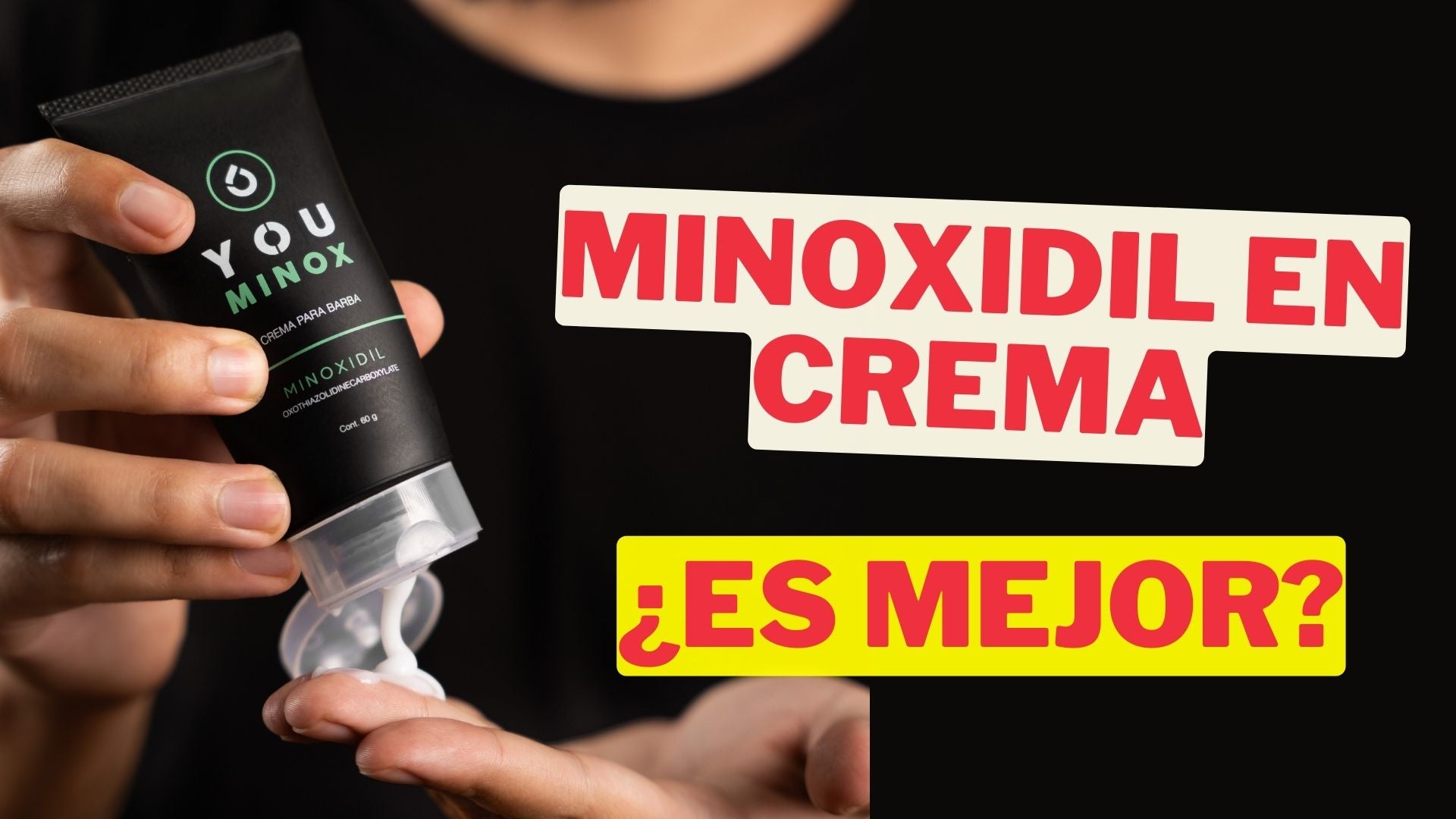 Minoxidil en Crema [You Minox] VS Líquido 👉 ¿El Porcentaje de Alcohol Afecta?