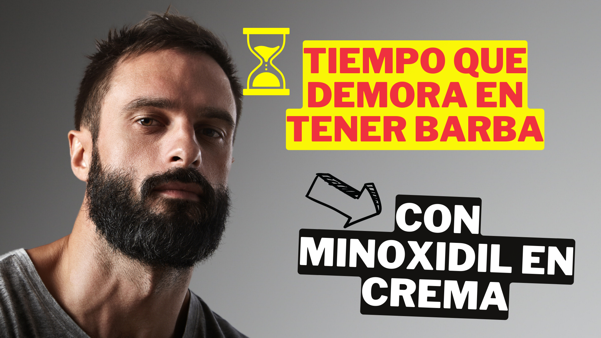 ¿Cuántos días demora en Crecer la Barba? Usando Minoxidil en Crema [You Minox]