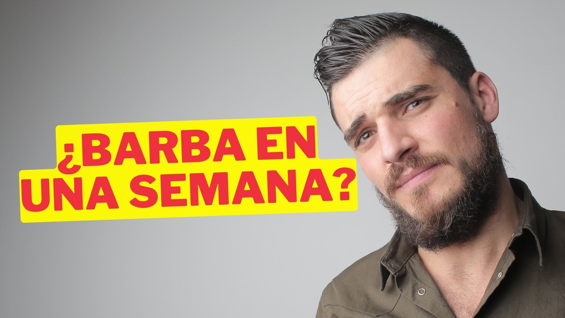 👉¿Barba completa en 1 semana? Revelamos la verdad del Minoxidil