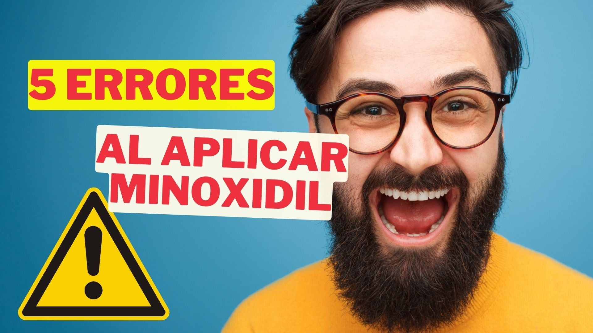 5 Errores Comunes al usar MINOXIDIL para la Barba ¡Evítalos y potencia tus resultados!