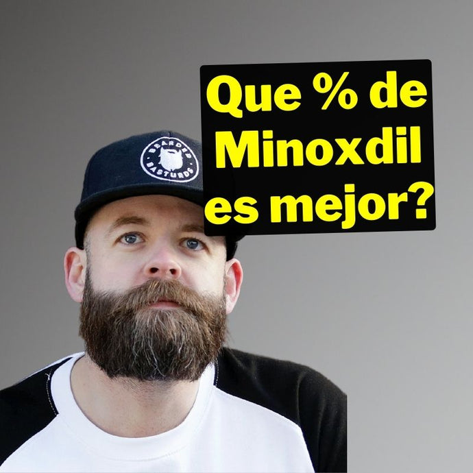 Minoxidil: ¿Qué porcentaje es el mejor para obtener resultados óptimos?