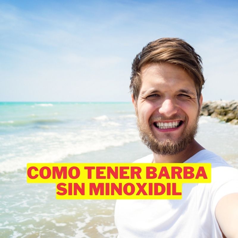 ¿Cómo tener barba sin minoxidil? ¡Descubre métodos naturales!