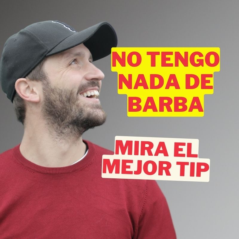 ¿Cómo tener barba si no tengo nada? El secreto que cambiará tu vida