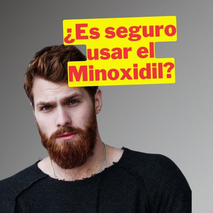 ¿Es seguro el minoxidil para la barba? Lo que debes saber