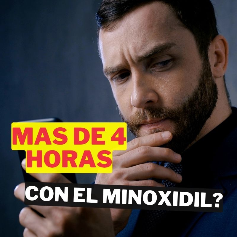 Minoxidil para barba: ¿Qué sucede si lo dejas por más de 4 horas?